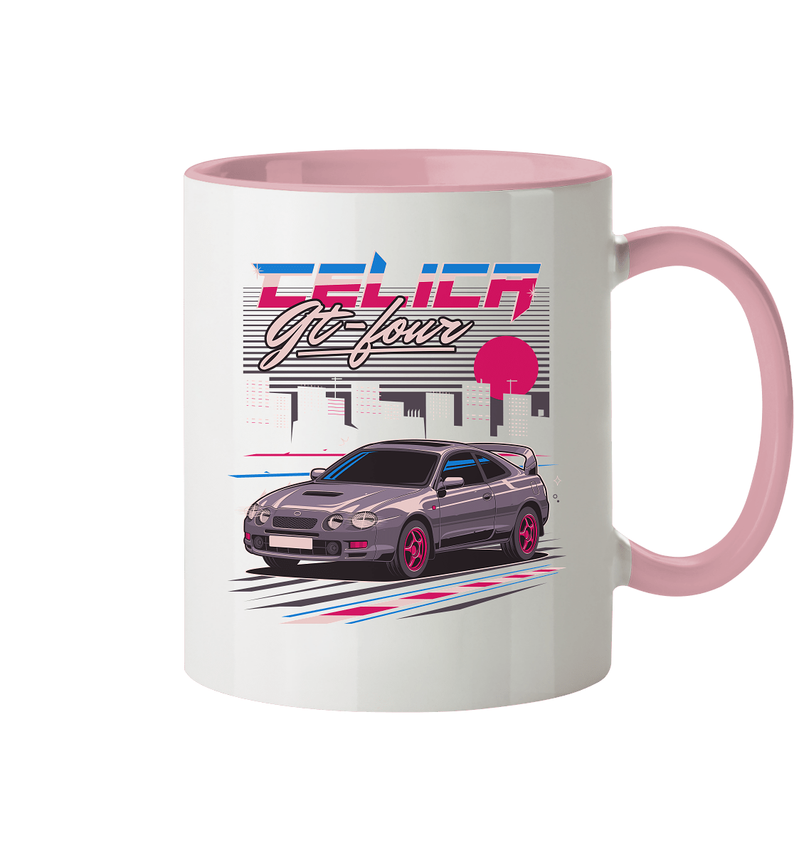 Celica GT4 - Tasse zweifarbig - MotoMerch.de