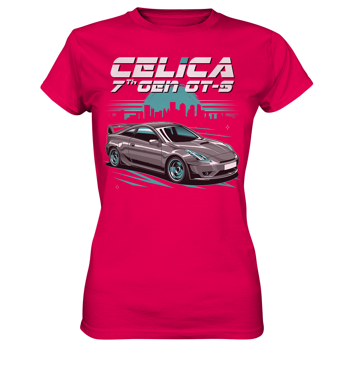 Celica T23 - Ladies Premium Shirt - MotoMerch.de