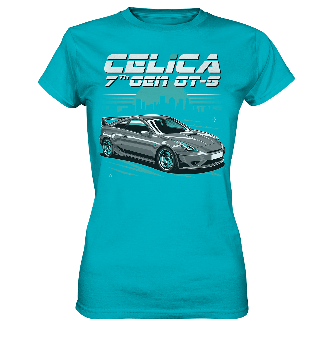 Celica T23 - Ladies Premium Shirt - MotoMerch.de