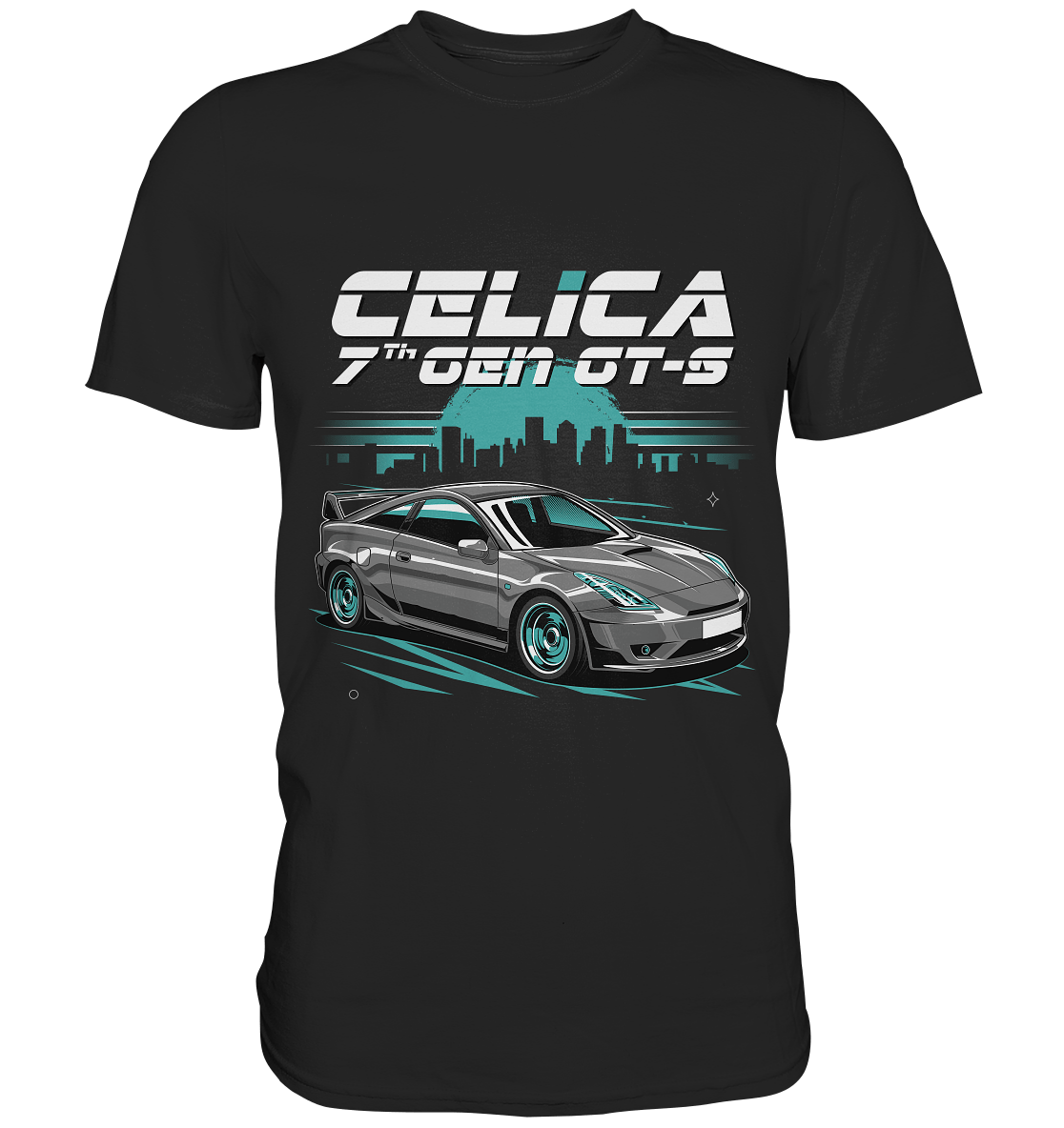 Celica T23 - Premium Shirt - MotoMerch.de