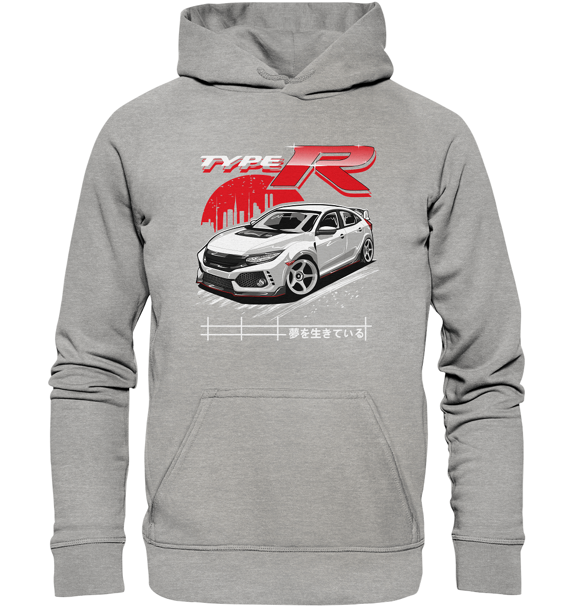 Civic FK8 Type-R - Basic Unisex Hoodie - MotoMerch.de