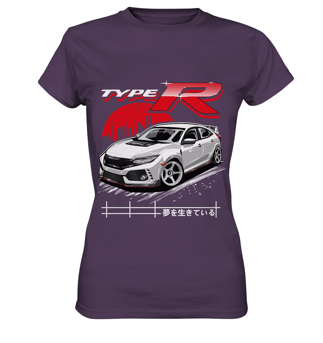 Civic FK8 Type-R - Ladies Premium Shirt - MotoMerch.de