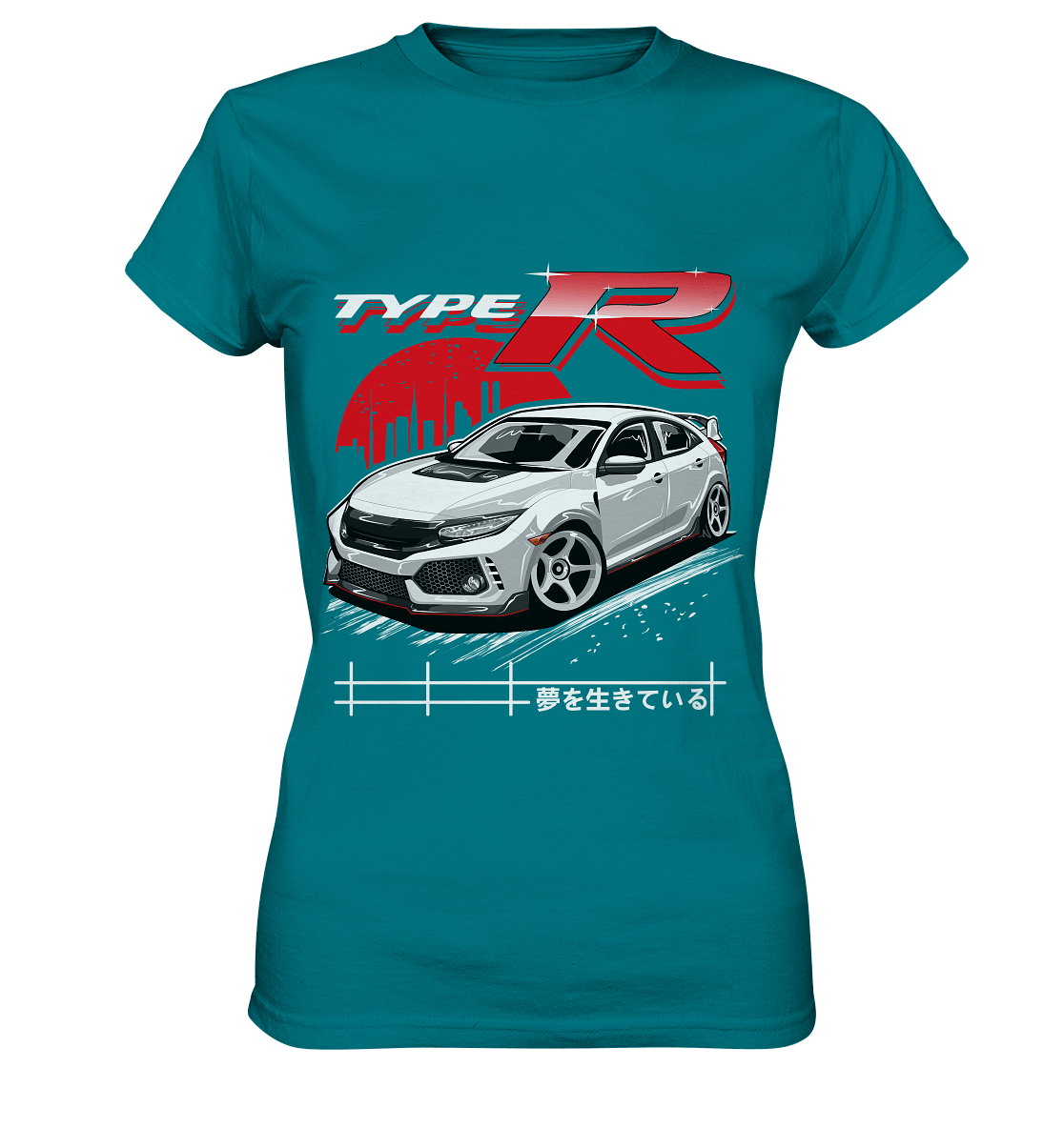 Civic FK8 Type-R - Ladies Premium Shirt - MotoMerch.de