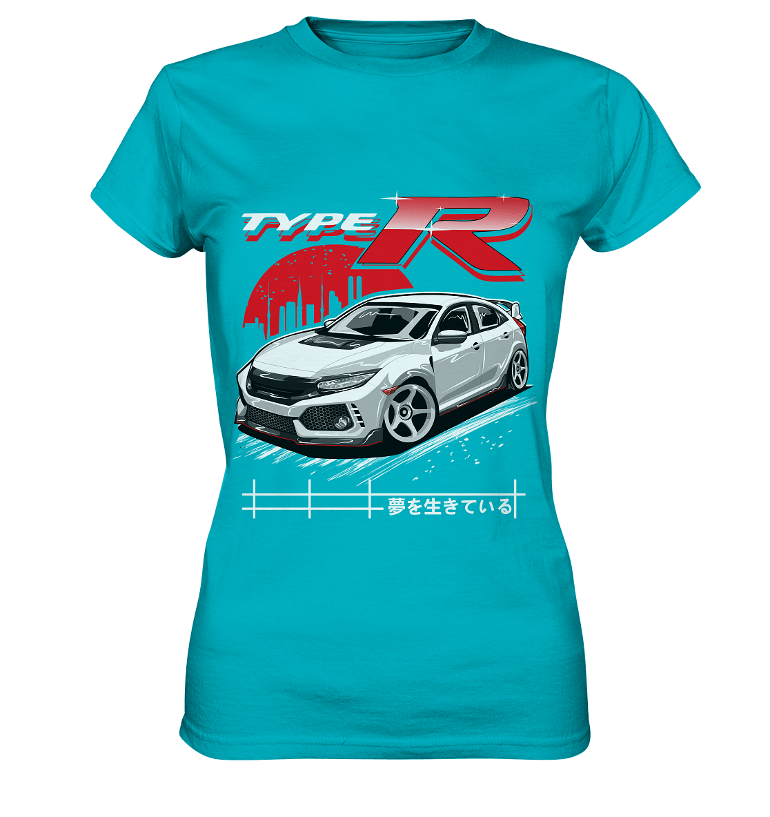Civic FK8 Type-R - Ladies Premium Shirt - MotoMerch.de