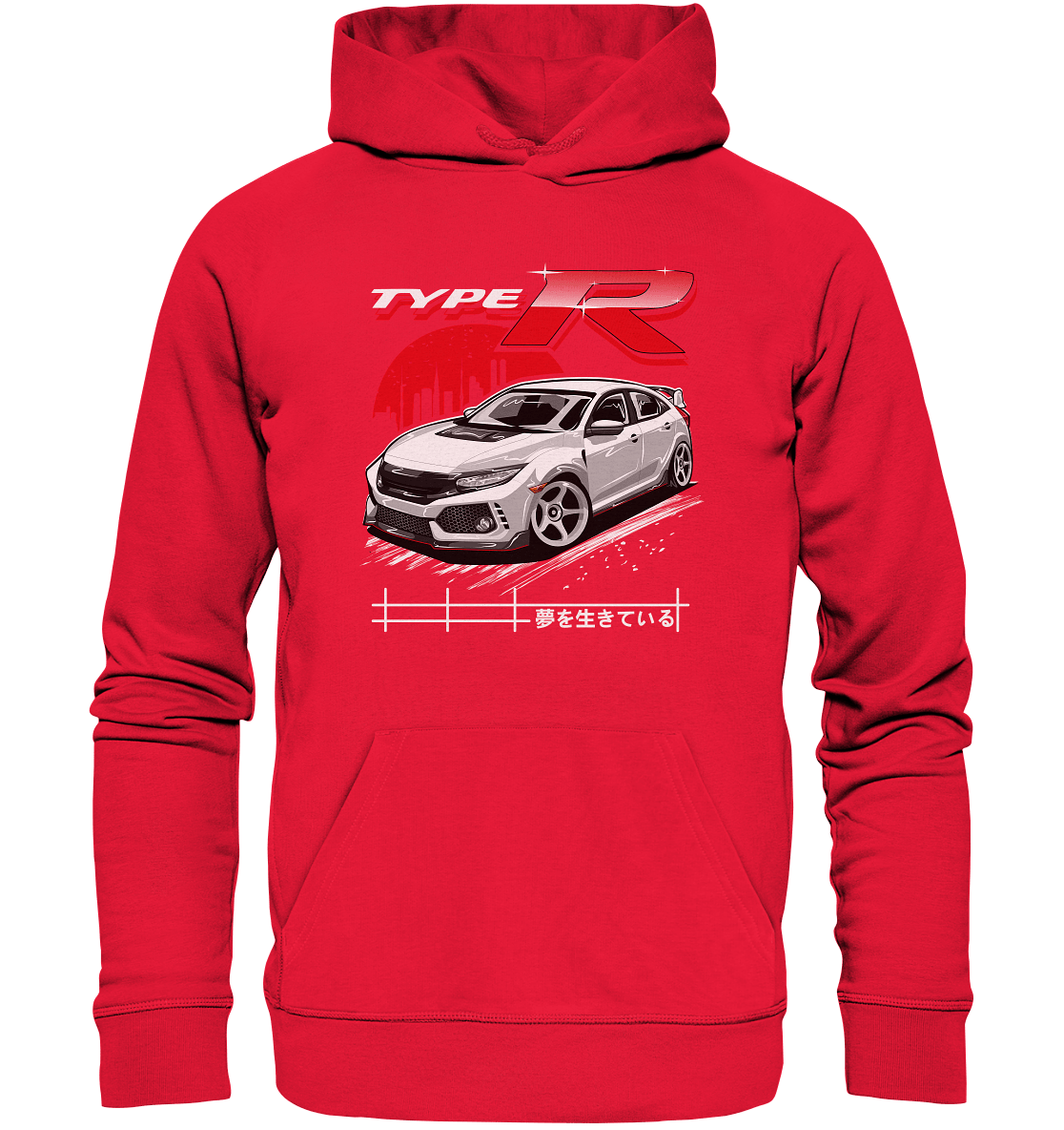 Civic FK8 Type-R - Premium Unisex Hoodie - MotoMerch.de