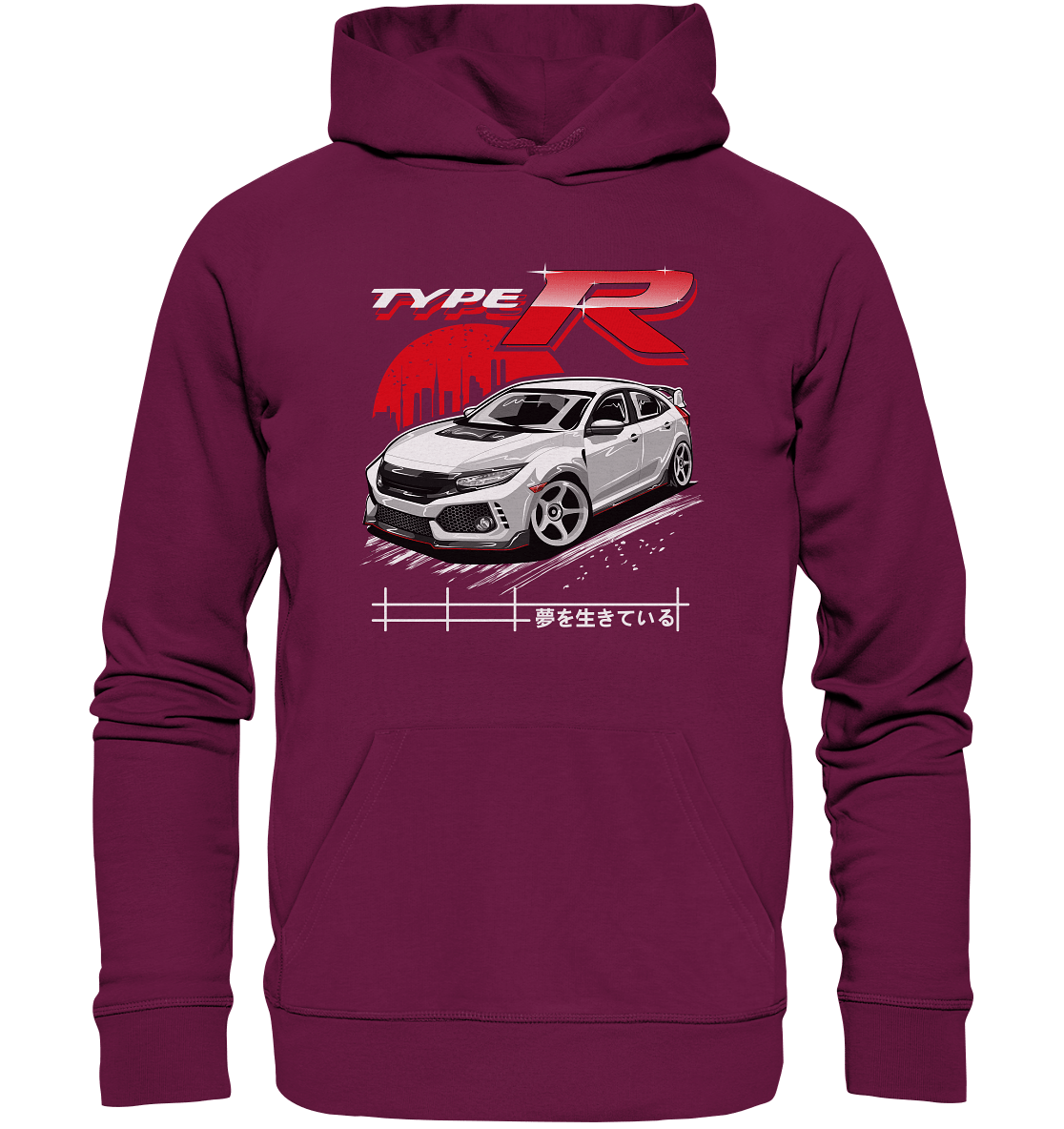 Civic FK8 Type-R - Premium Unisex Hoodie - MotoMerch.de