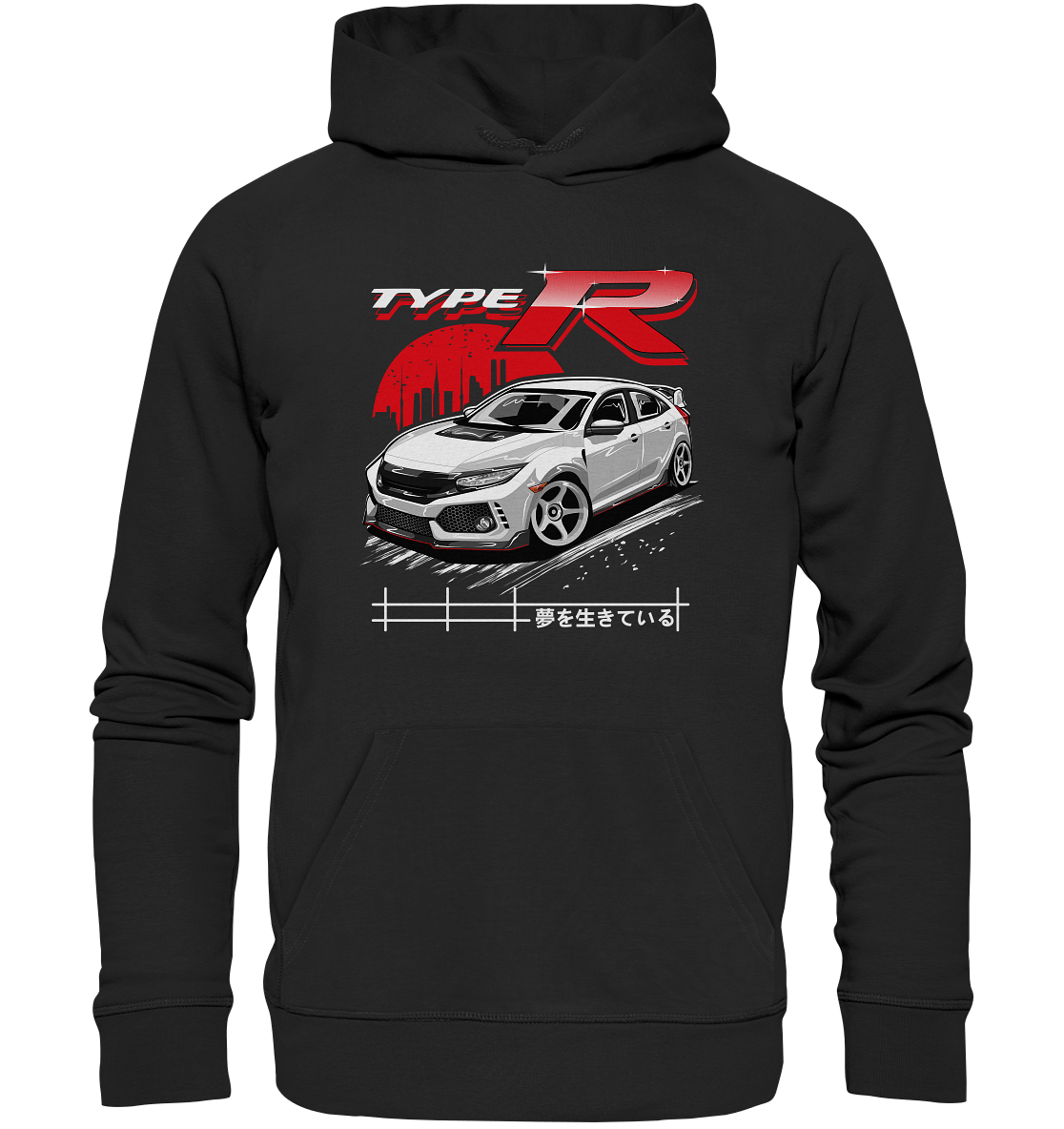 Civic FK8 Type-R - Premium Unisex Hoodie - MotoMerch.de
