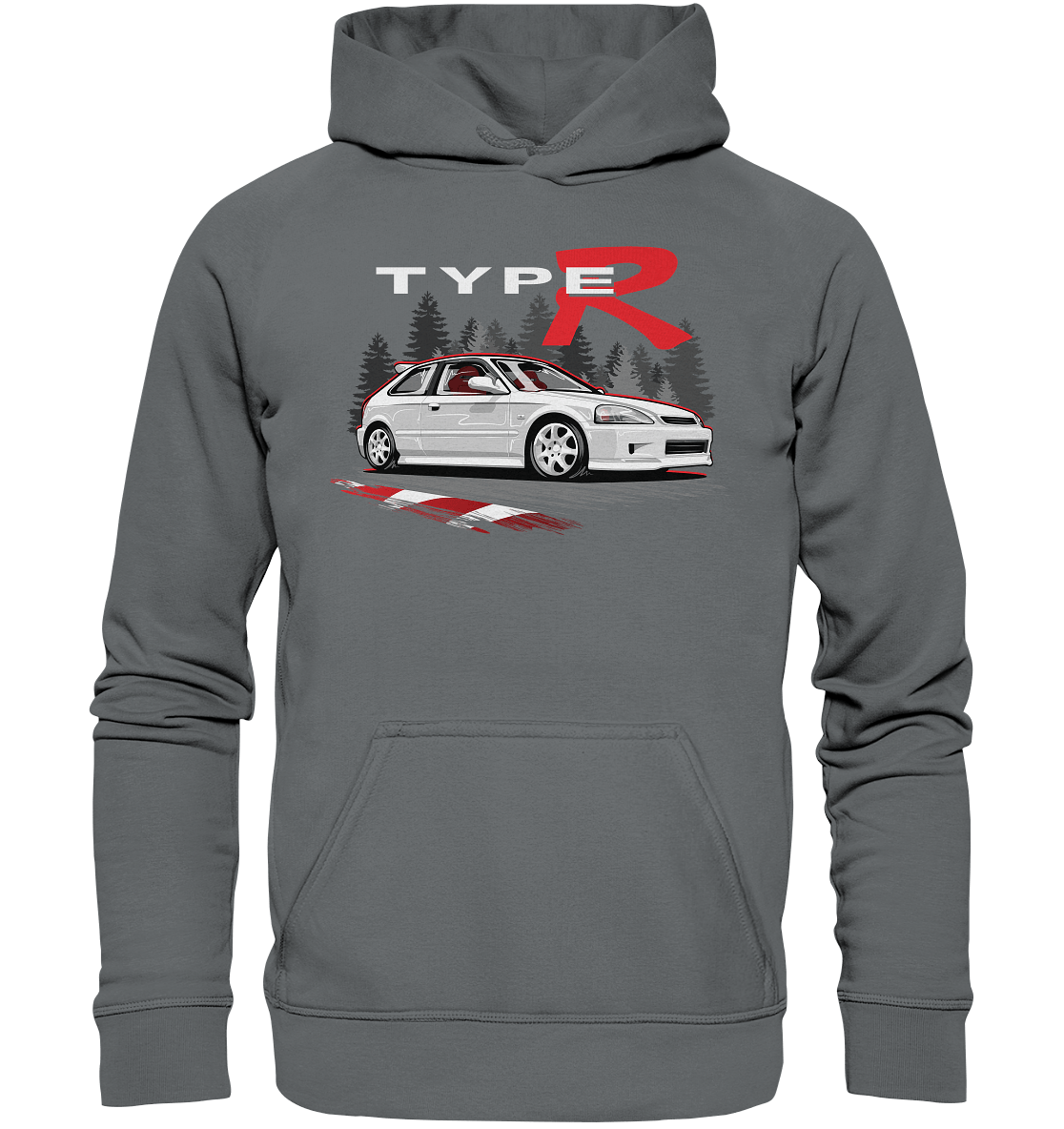 Civic Type-R EK9 - Basic Unisex Hoodie - MotoMerch.de