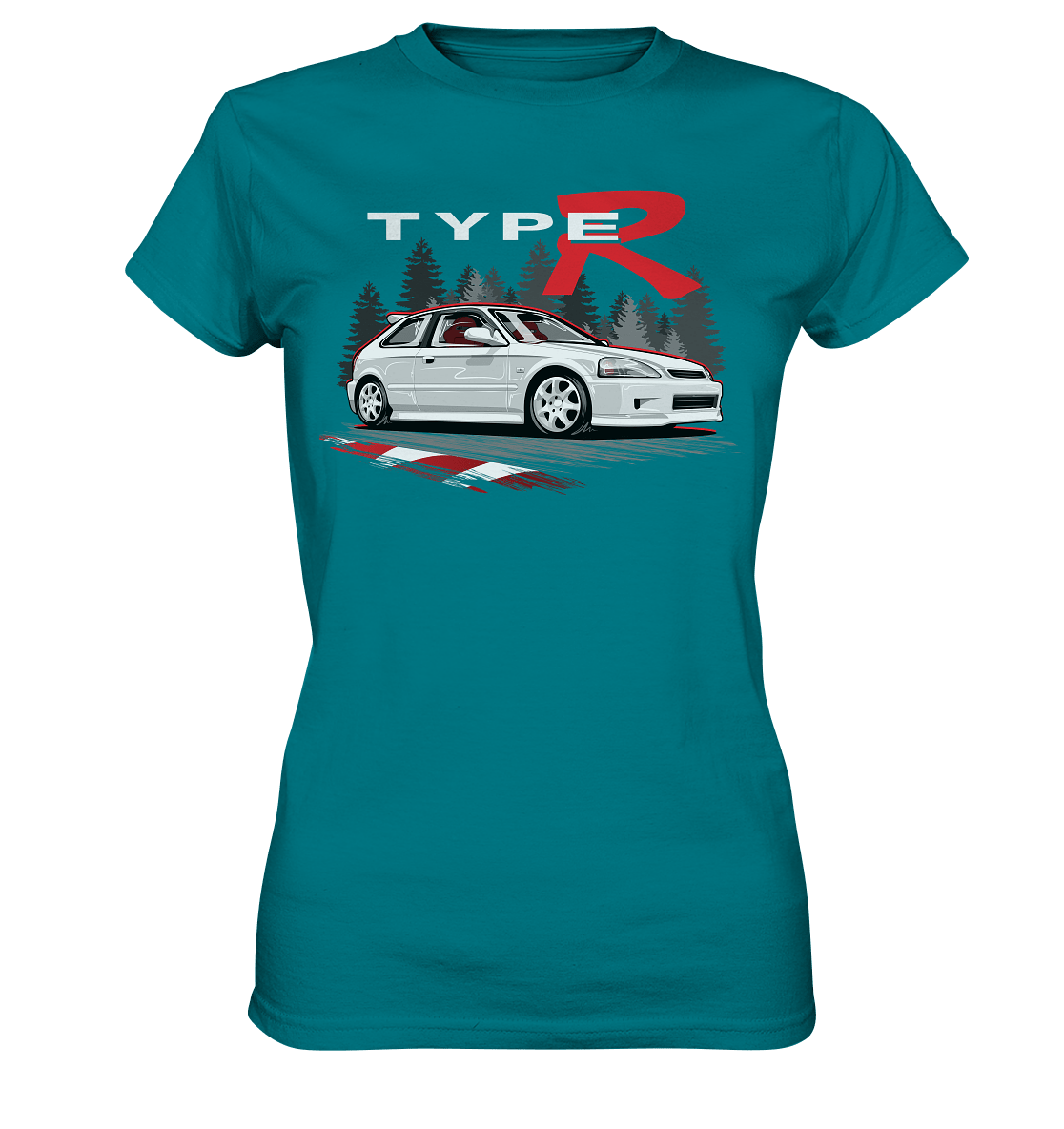 Civic Type-R EK9 - Ladies Premium Shirt - MotoMerch.de