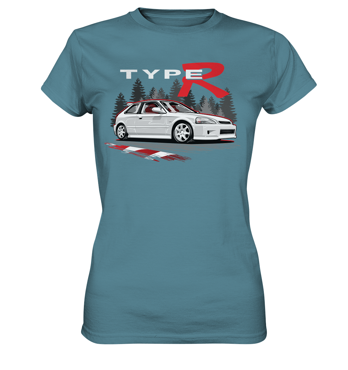 Civic Type-R EK9 - Ladies Premium Shirt - MotoMerch.de