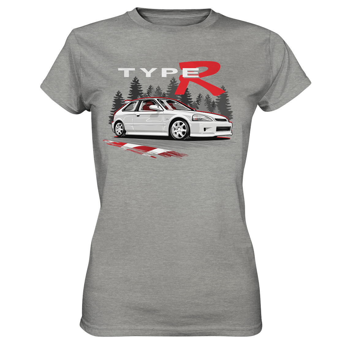 Civic Type-R EK9 - Ladies Premium Shirt - MotoMerch.de