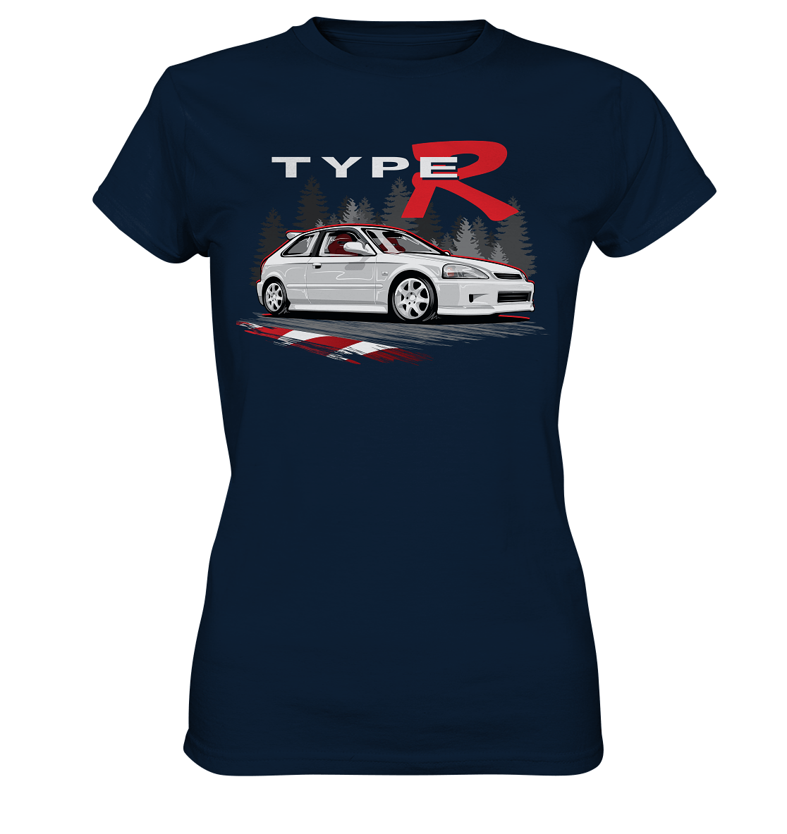Civic Type-R EK9 - Ladies Premium Shirt - MotoMerch.de