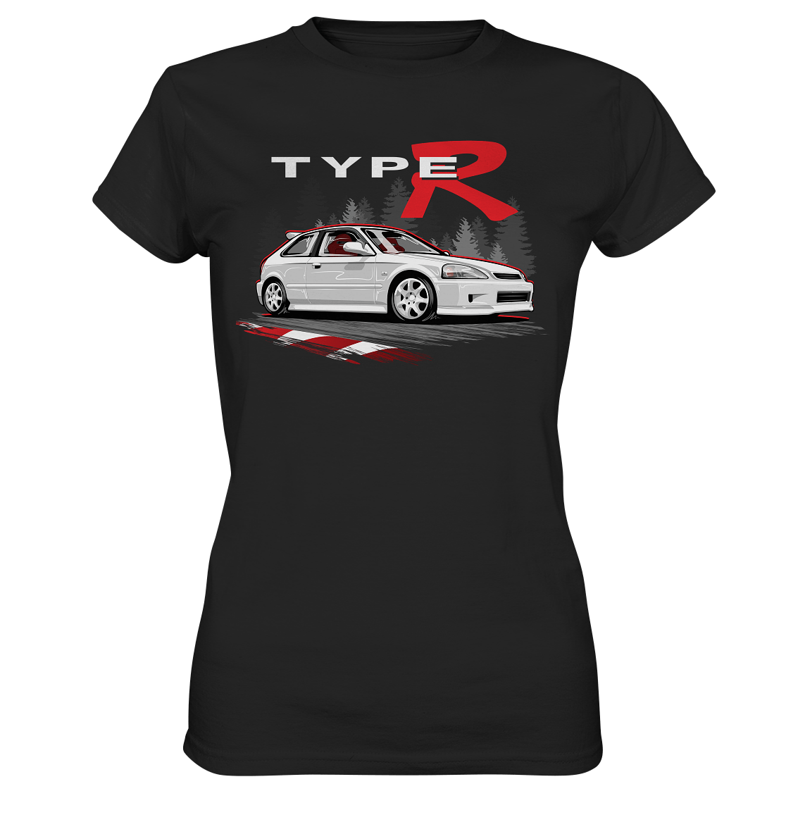 Civic Type-R EK9 - Ladies Premium Shirt - MotoMerch.de