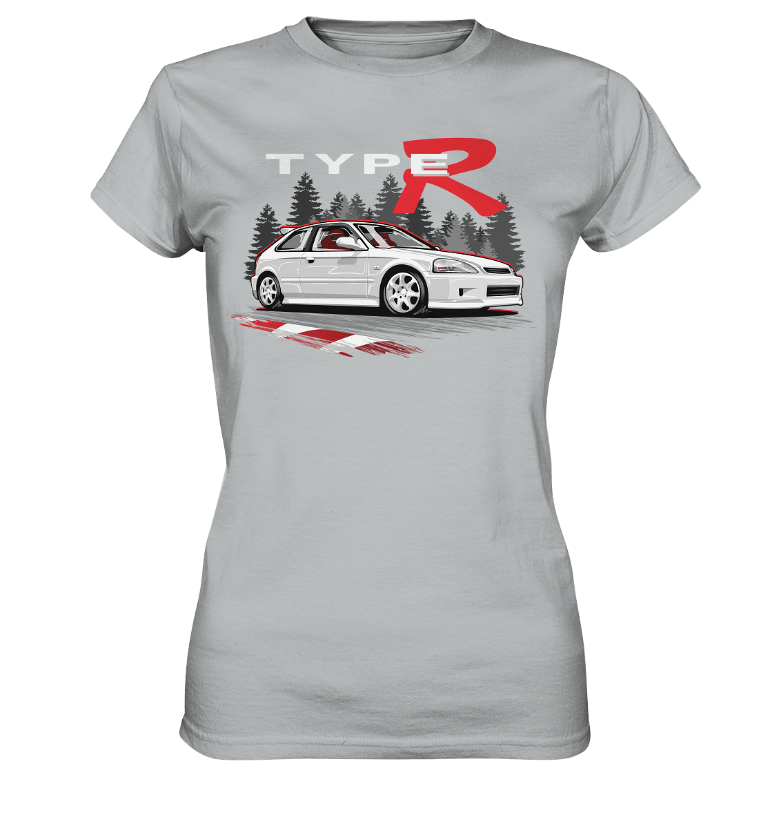 Civic Type-R EK9 - Ladies Premium Shirt - MotoMerch.de