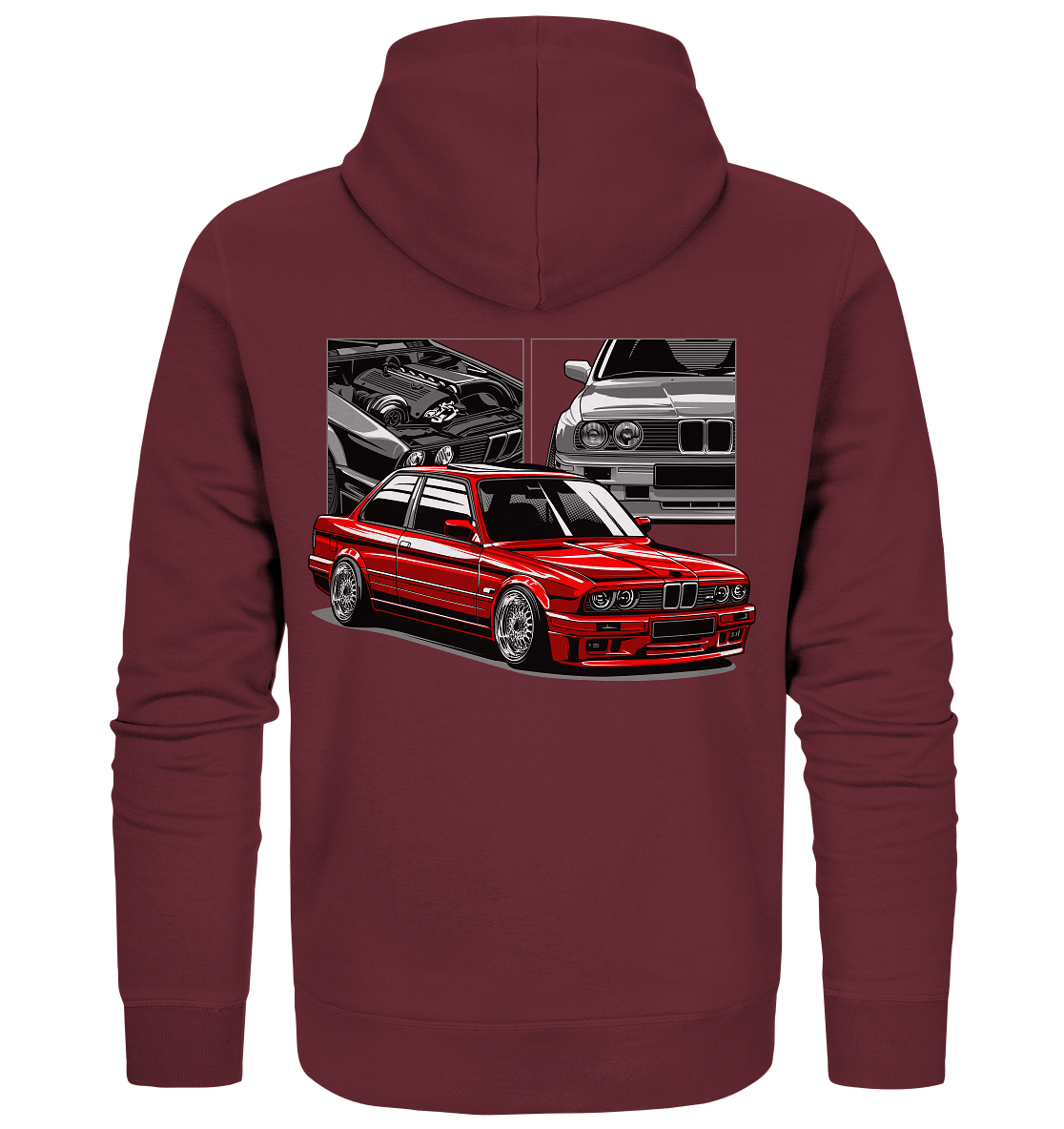 Classic E30 - Organic Zipper - MotoMerch.de