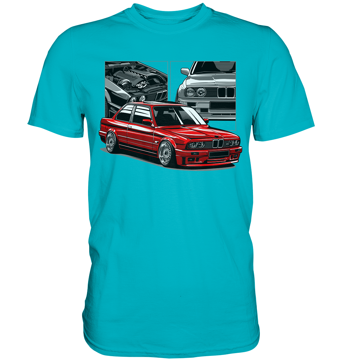 Classic E30 - Premium Shirt - MotoMerch.de
