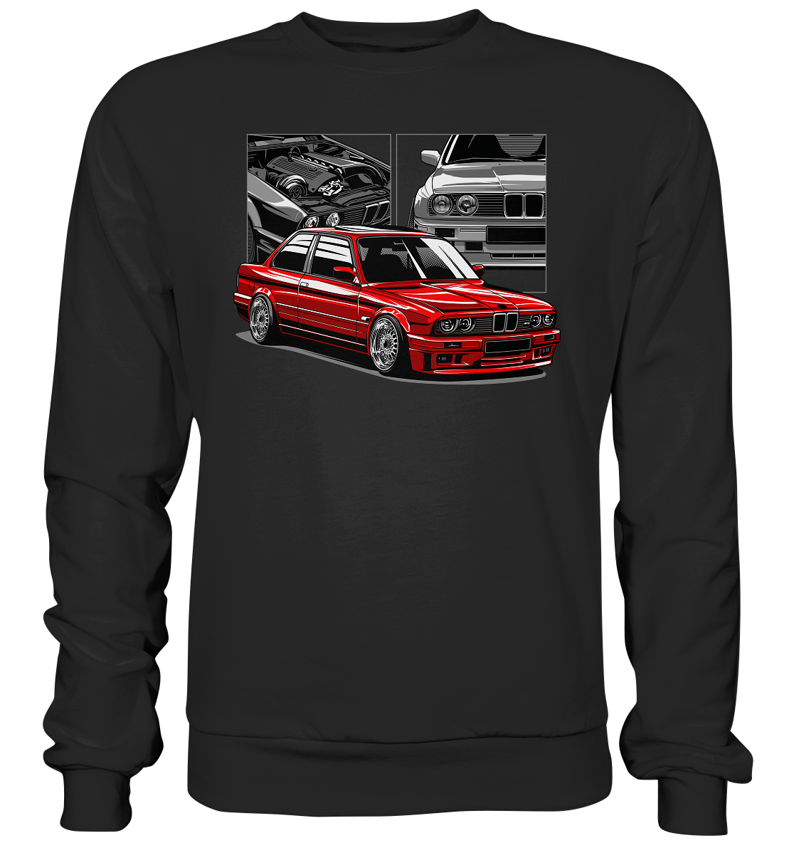 Classic E30 - Premium Sweatshirt - MotoMerch.de