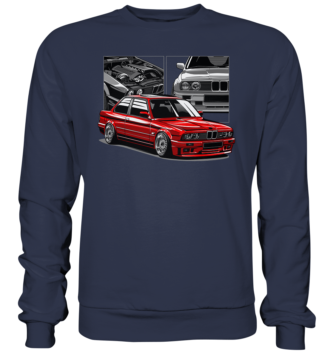 Classic E30 - Premium Sweatshirt - MotoMerch.de
