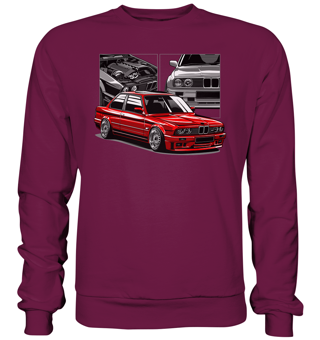 Classic E30 - Premium Sweatshirt - MotoMerch.de