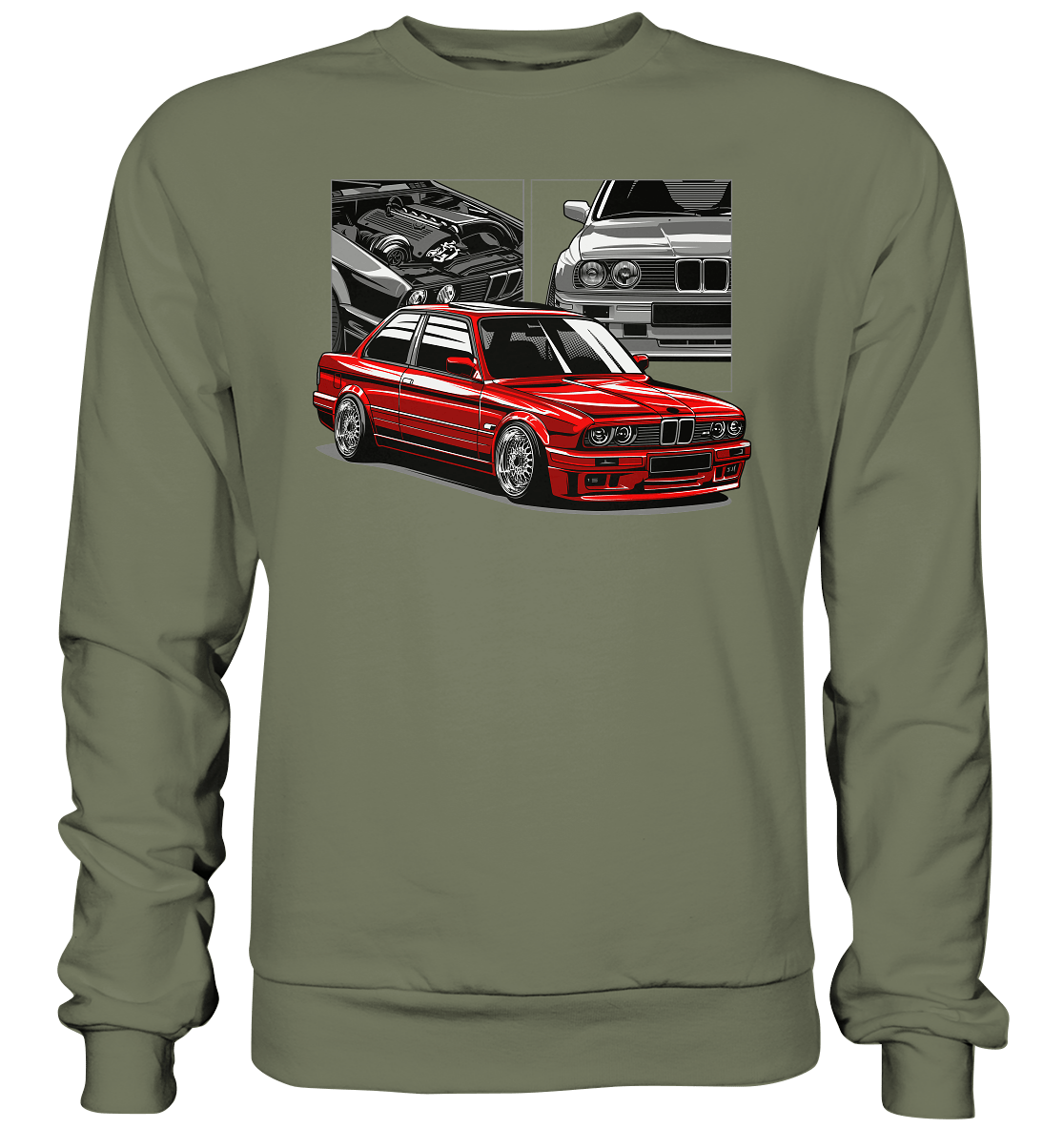 Classic E30 - Premium Sweatshirt - MotoMerch.de