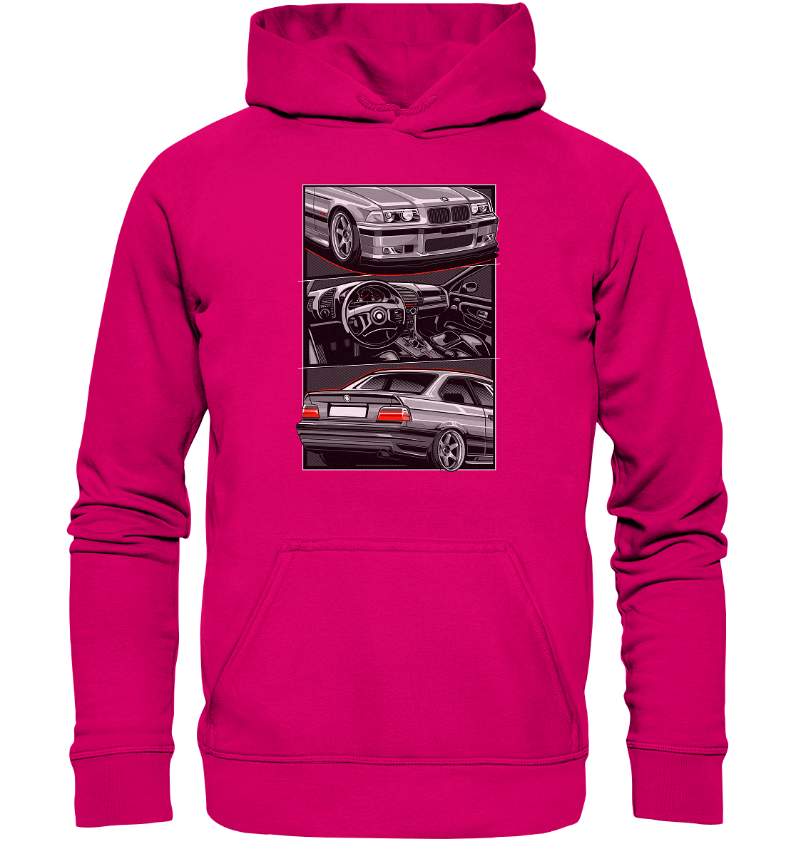 Classic E36 - Basic Unisex Hoodie - MotoMerch.de