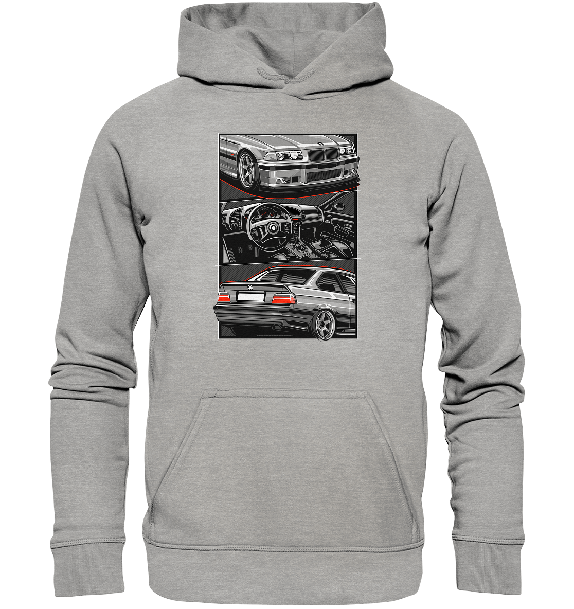 Classic E36 - Basic Unisex Hoodie - MotoMerch.de
