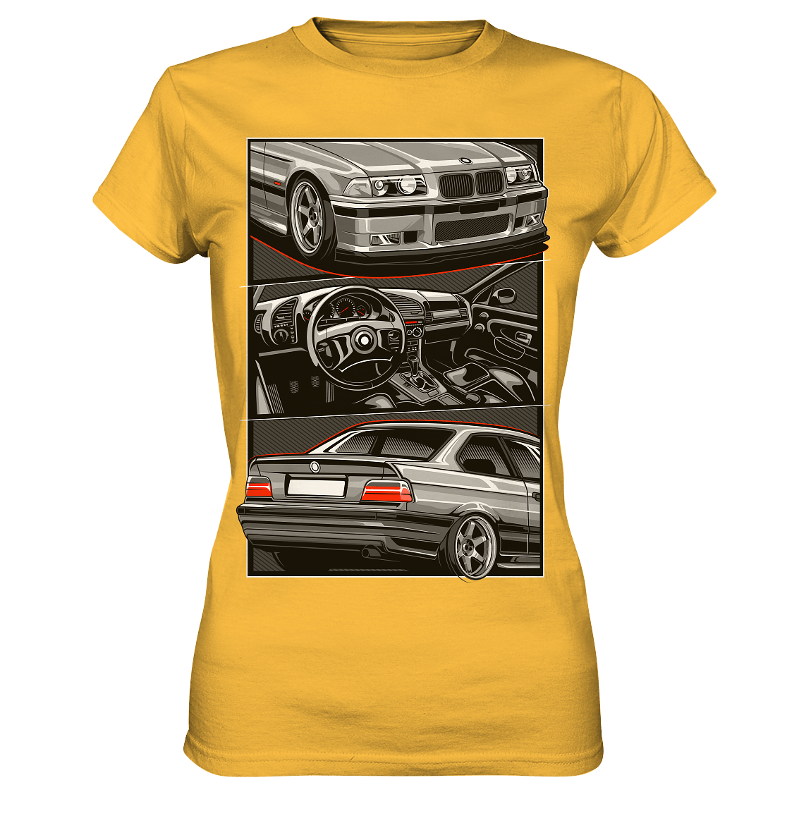 Classic E36 - Ladies Premium Shirt - MotoMerch.de