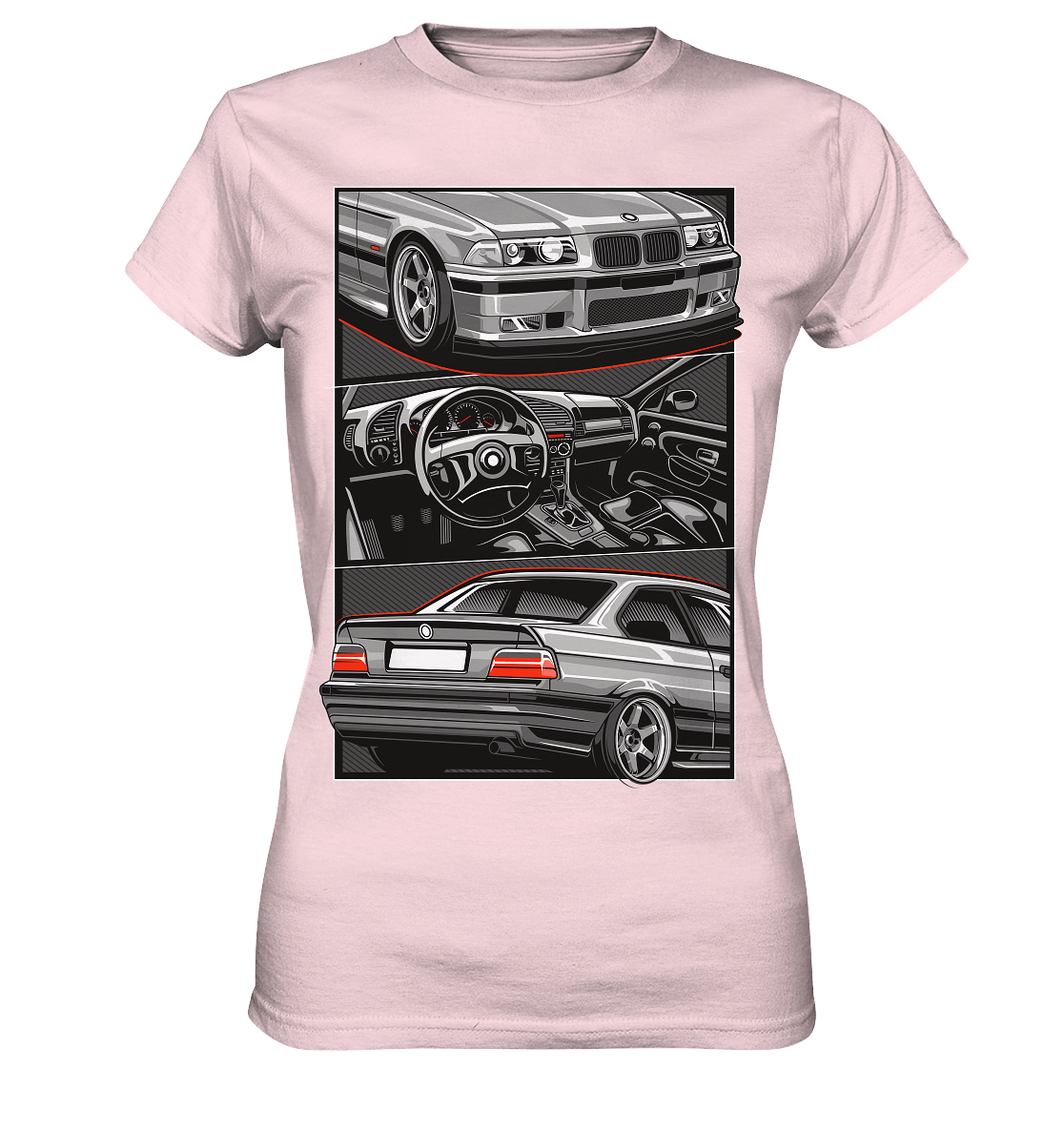 Classic E36 - Ladies Premium Shirt - MotoMerch.de