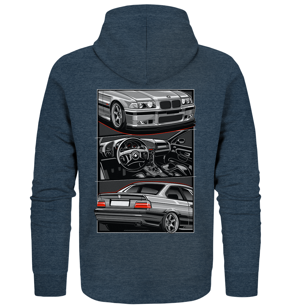 Classic E36 - Organic Zipper - MotoMerch.de
