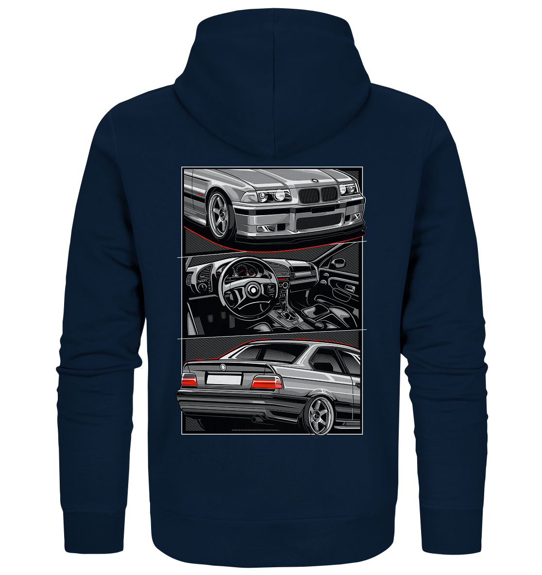 Classic E36 - Organic Zipper - MotoMerch.de