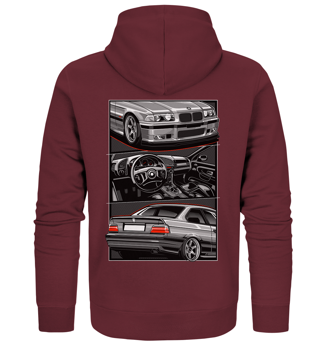 Classic E36 - Organic Zipper - MotoMerch.de