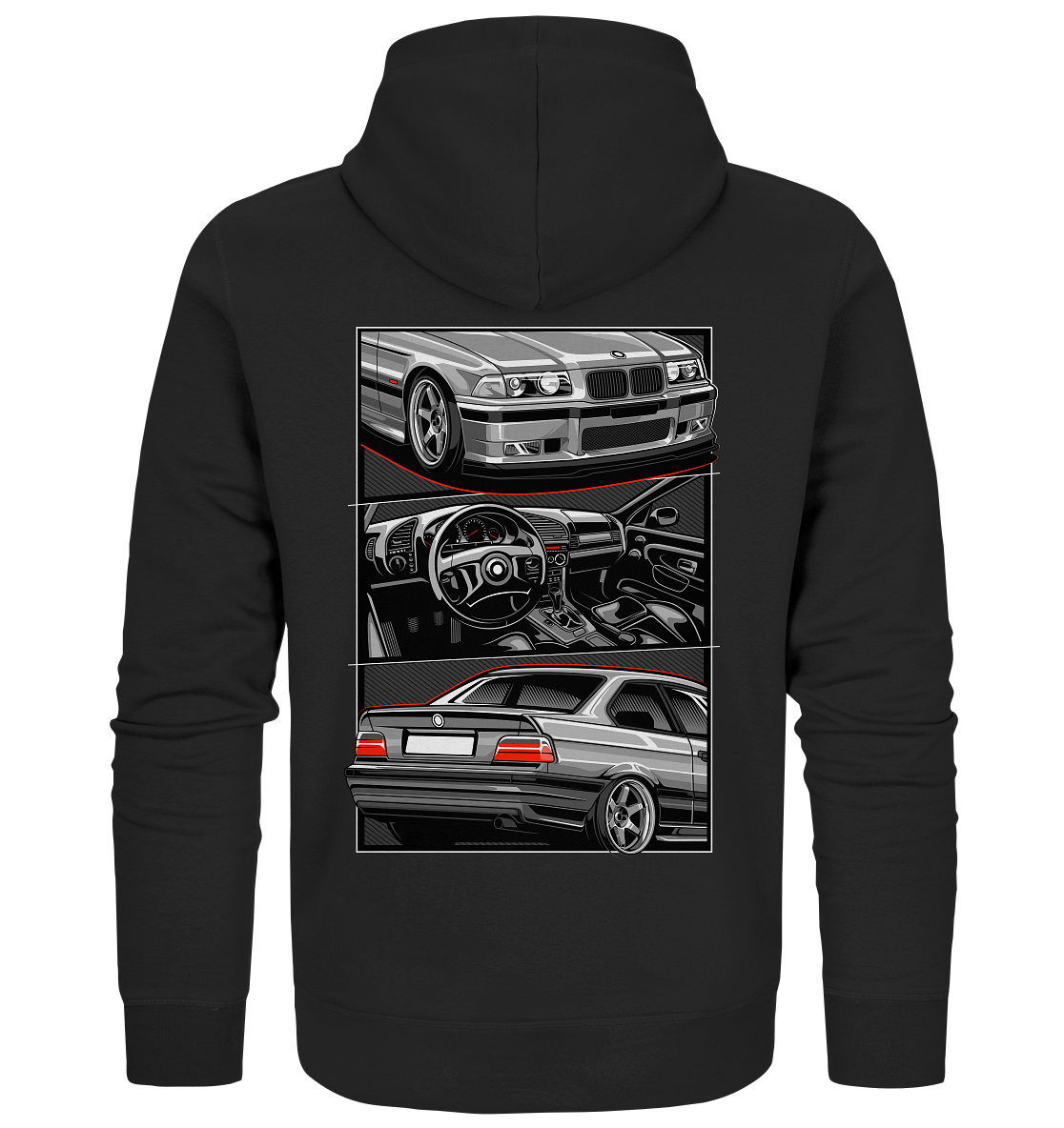 Classic E36 - Organic Zipper - MotoMerch.de