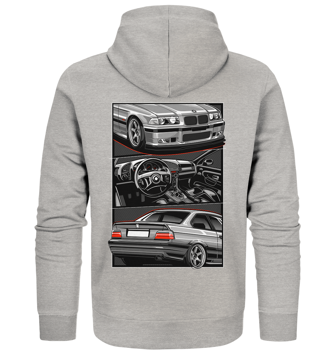 Classic E36 - Organic Zipper - MotoMerch.de
