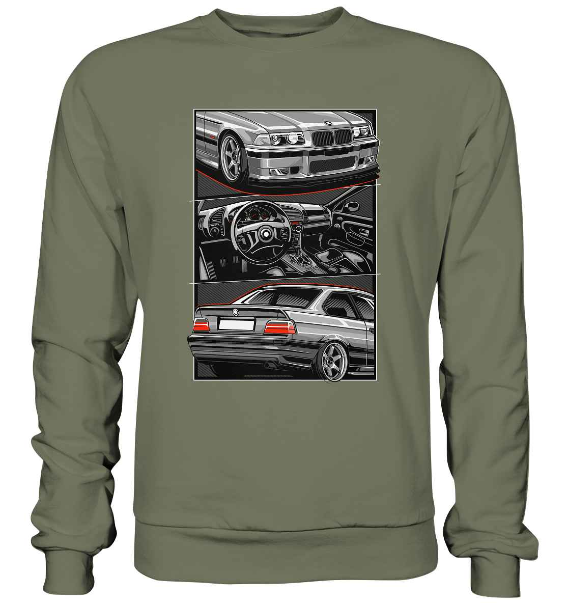 Classic E36 - Premium Sweatshirt - MotoMerch.de
