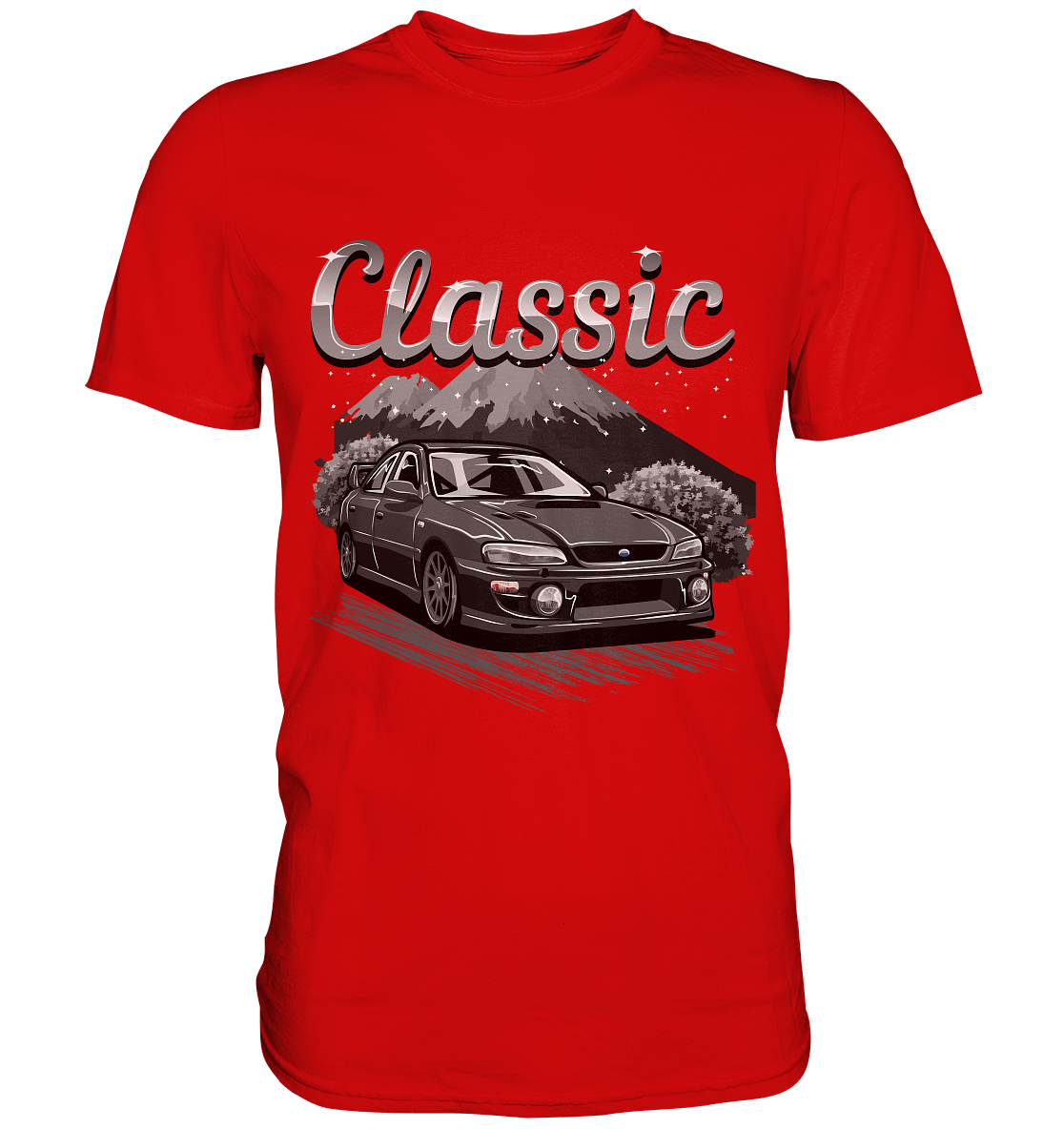 Classic Impreza GC8 - Premium Shirt - MotoMerch.de