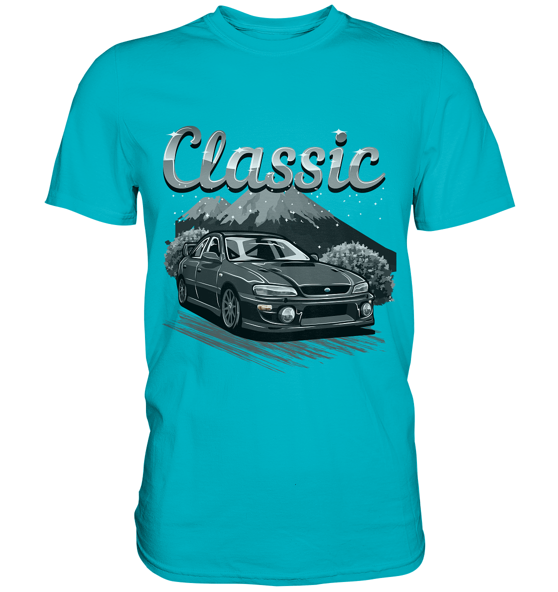 Classic Impreza GC8 - Premium Shirt - MotoMerch.de