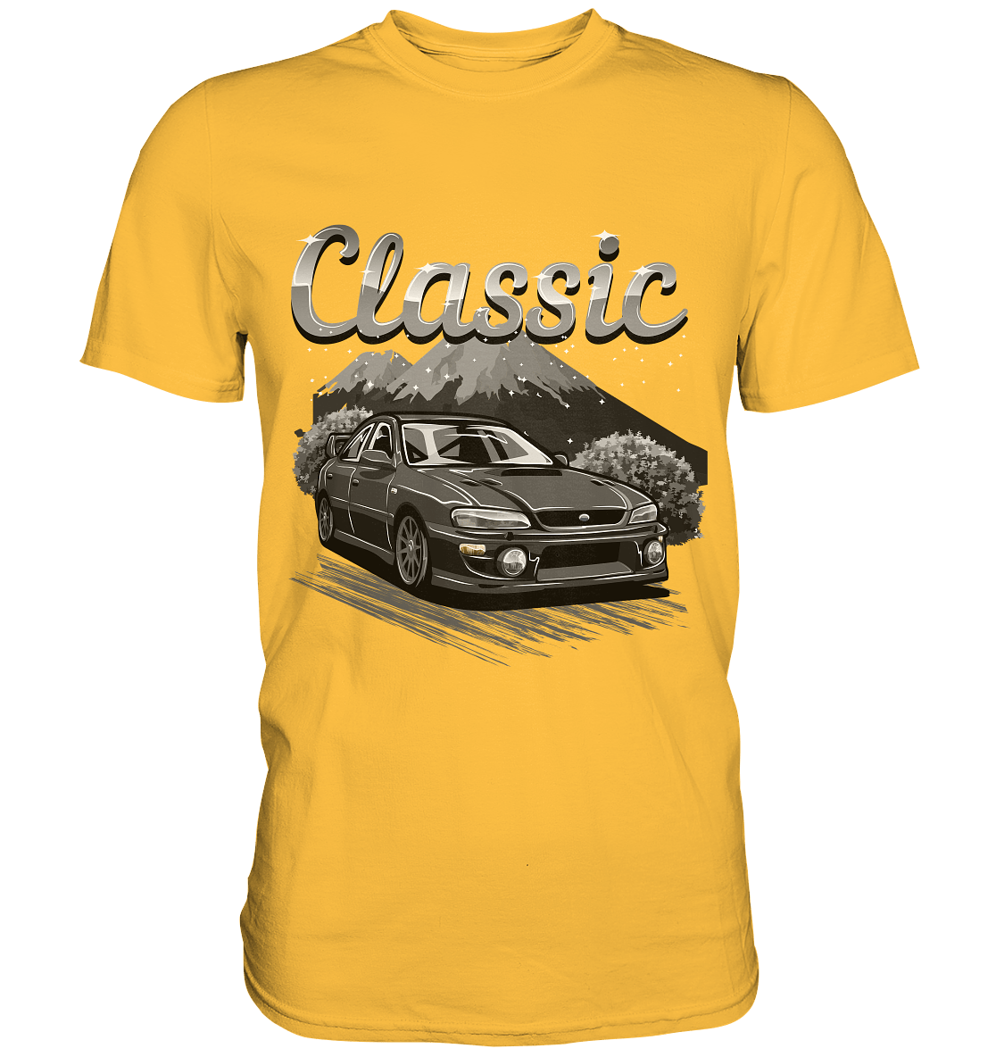 Classic Impreza GC8 - Premium Shirt - MotoMerch.de