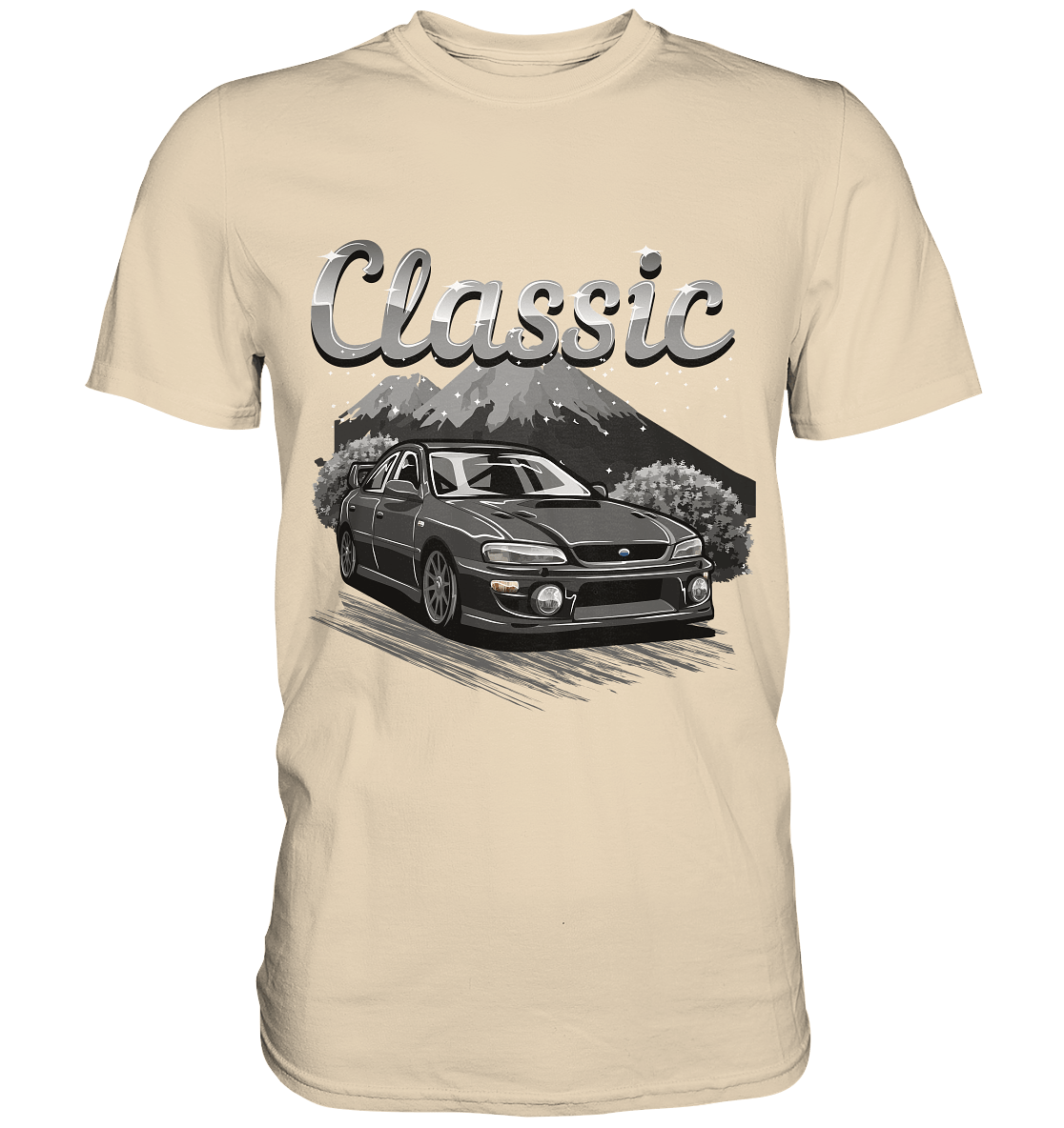 Classic Impreza GC8 - Premium Shirt - MotoMerch.de