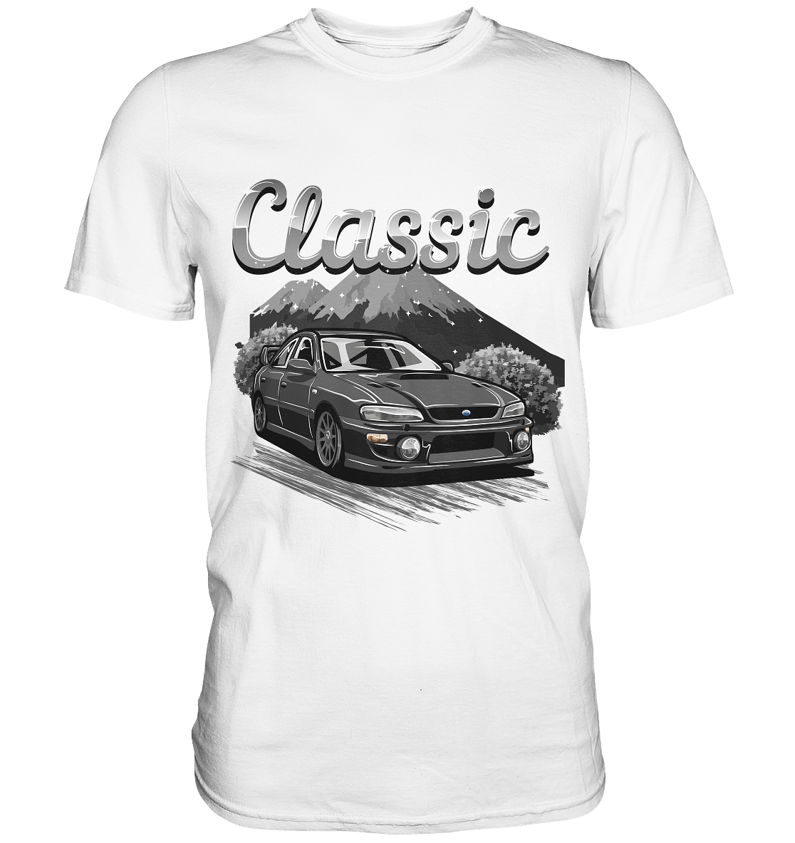 Classic Impreza GC8 - Premium Shirt - MotoMerch.de