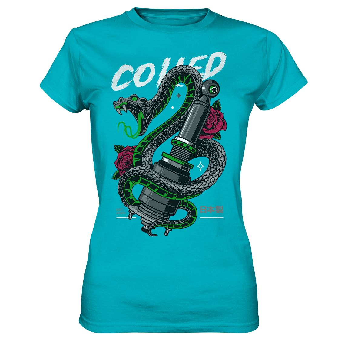 Coiled Snake - Ladies Premium Shirt - MotoMerch.de