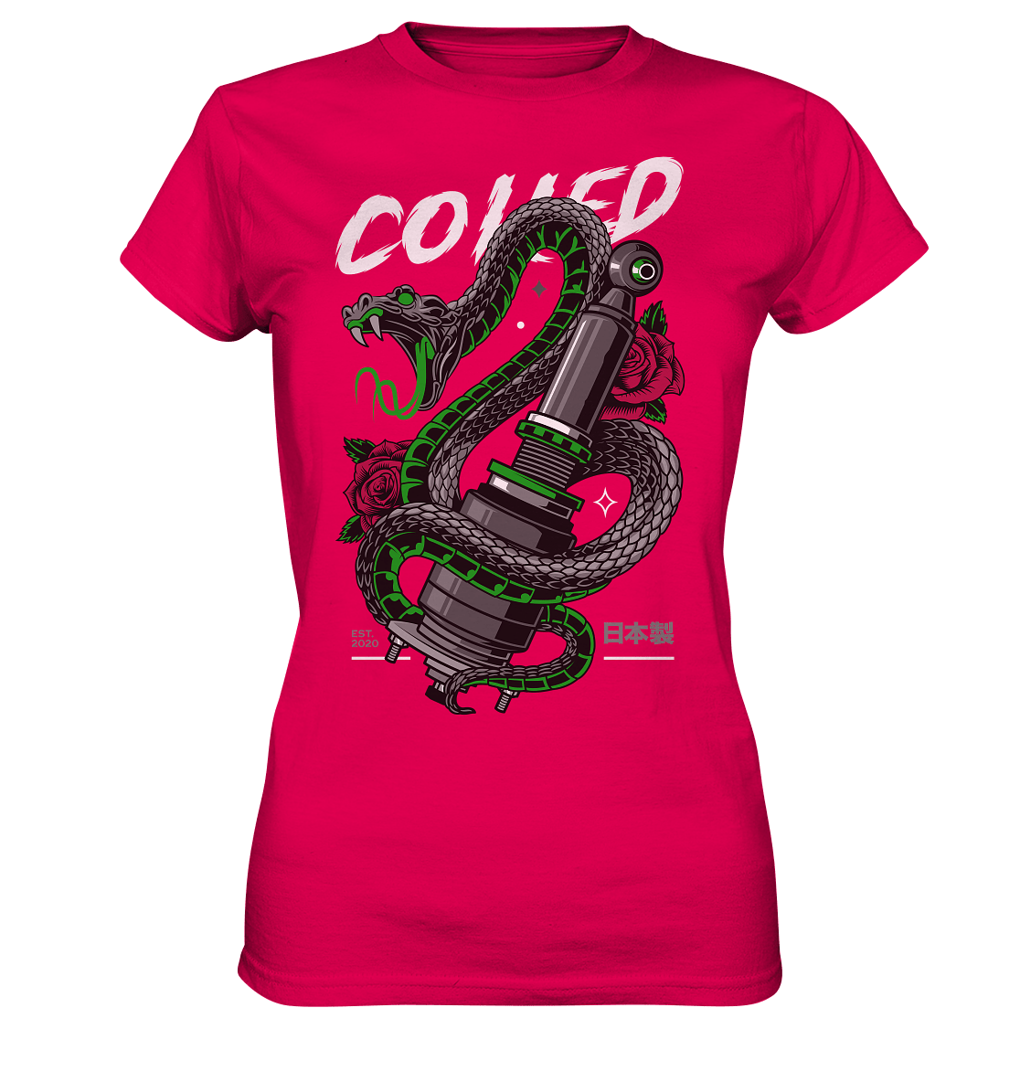 Coiled Snake - Ladies Premium Shirt - MotoMerch.de