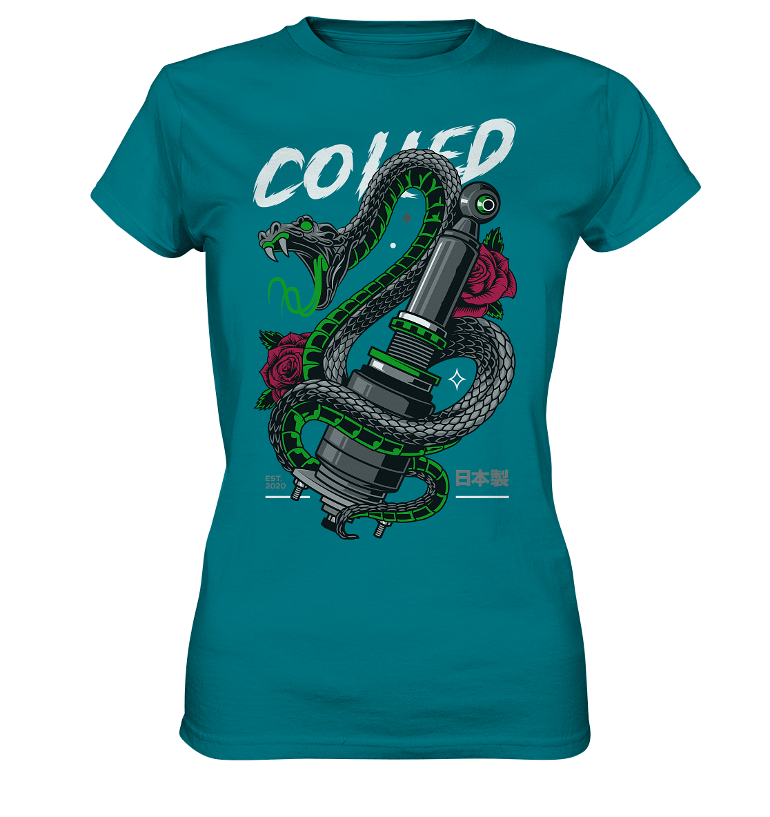 Coiled Snake - Ladies Premium Shirt - MotoMerch.de