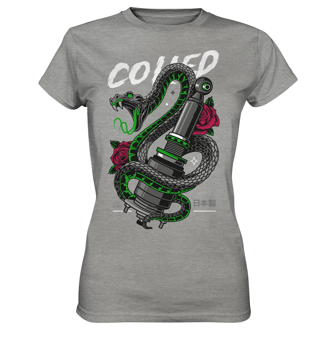 Coiled Snake - Ladies Premium Shirt - MotoMerch.de