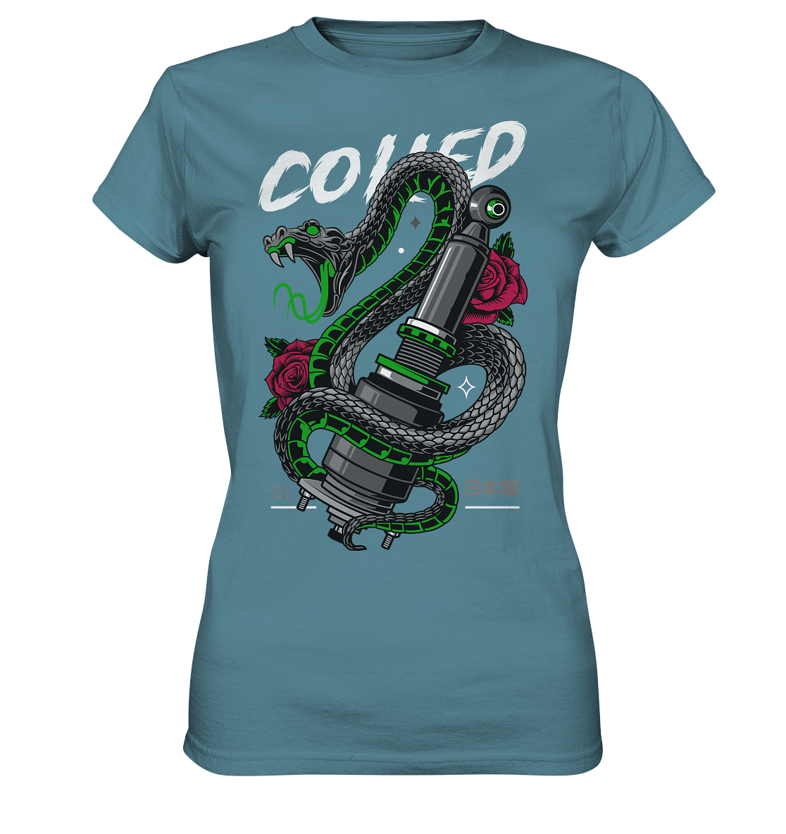 Coiled Snake - Ladies Premium Shirt - MotoMerch.de