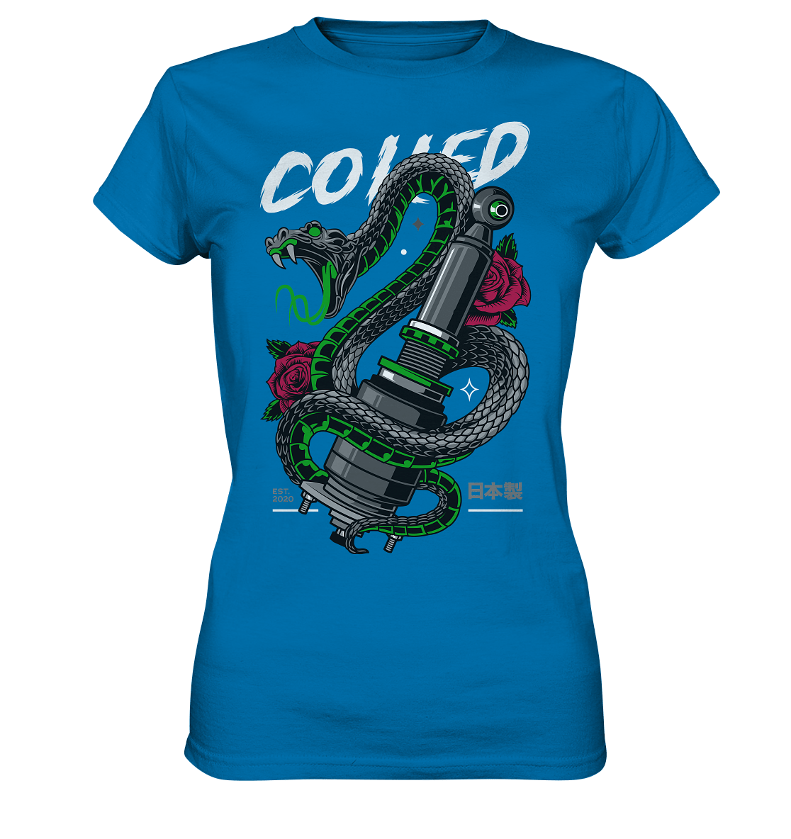 Coiled Snake - Ladies Premium Shirt - MotoMerch.de