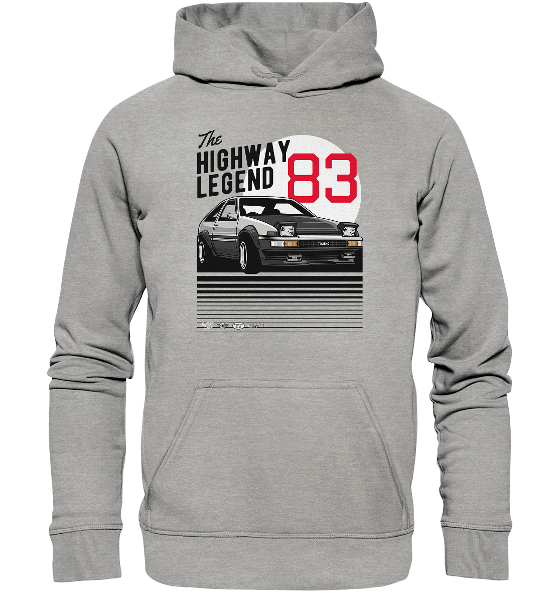 Corolla AE86 Trueno - Basic Unisex Hoodie - MotoMerch.de