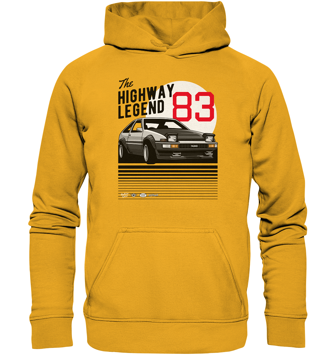 Corolla AE86 Trueno - Basic Unisex Hoodie - MotoMerch.de