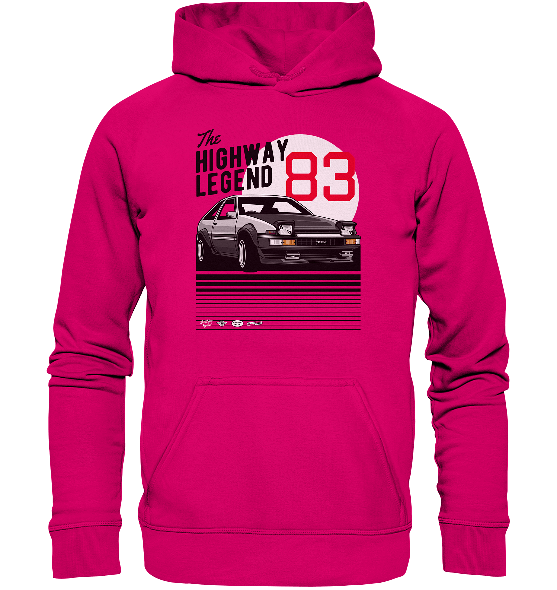 Corolla AE86 Trueno - Basic Unisex Hoodie - MotoMerch.de