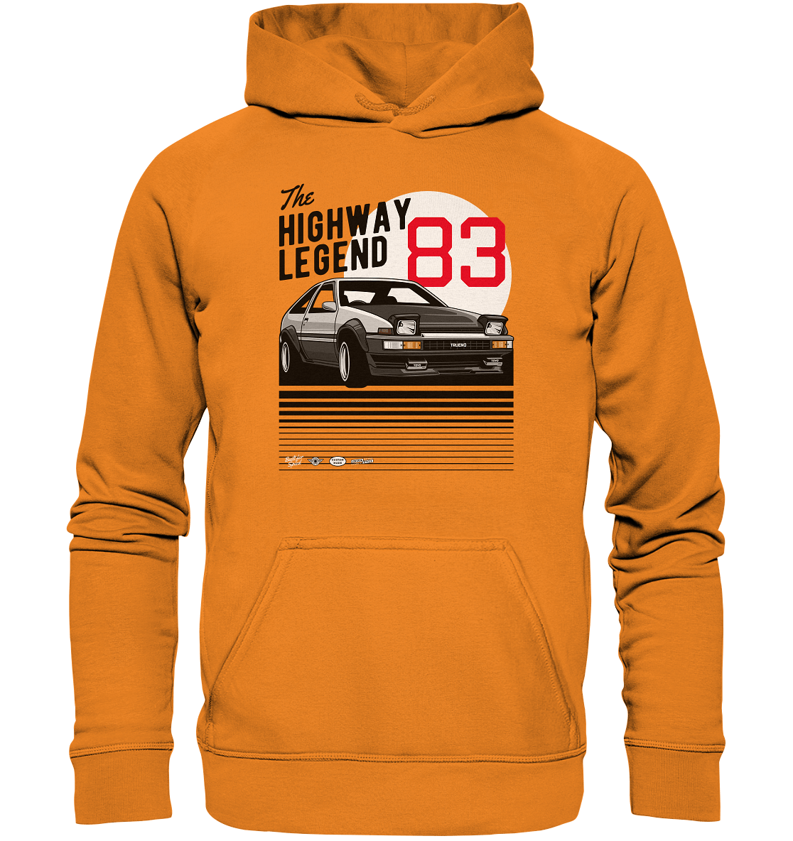 Corolla AE86 Trueno - Basic Unisex Hoodie - MotoMerch.de