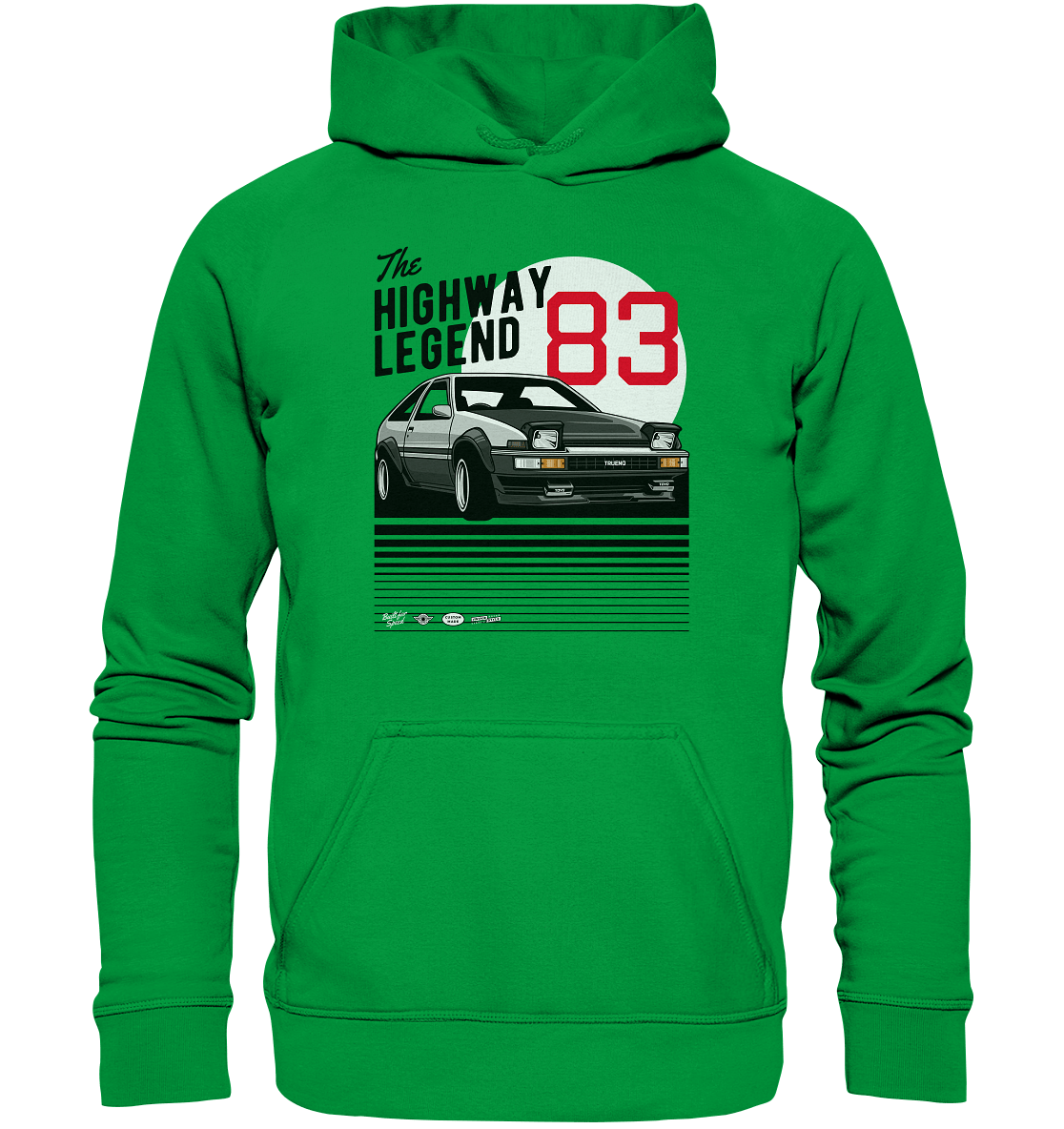 Corolla AE86 Trueno - Basic Unisex Hoodie - MotoMerch.de
